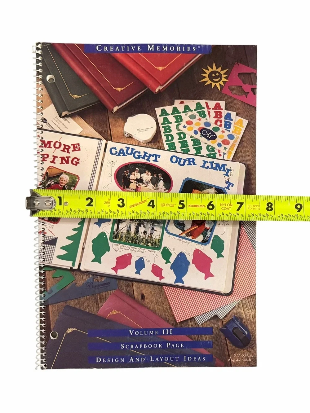 Vintage 1997 Creative Memories Scrapbook Page Design & Layout Idea Book Vol III